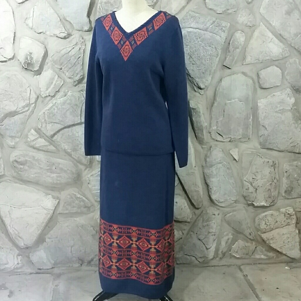 Vuntage Pendleton Merino Wool Southwest Design Set